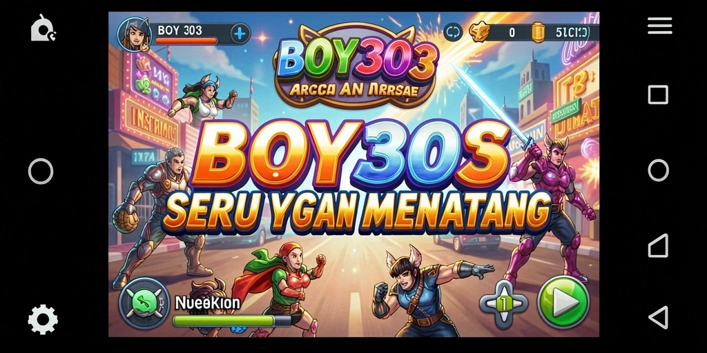 Tampilan gameplay menarik dari BOY303 yang menunjukkan aksi arcade yang mengasyikkan.