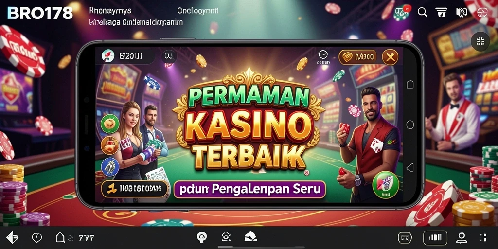Tampilan gameplay seru dari BRO178 di kasino digital.
