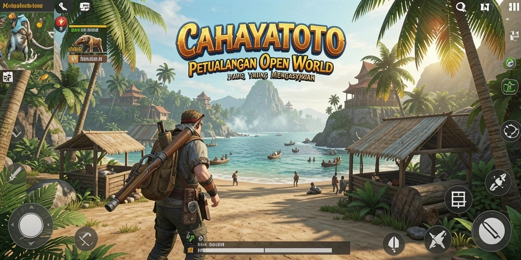 Gameplay seru dalam dunia terbuka CAHAYATOTO.