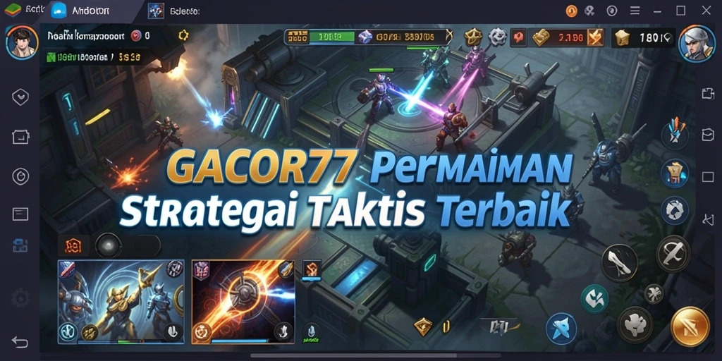 Tampilan gameplay GACOR77 yang mendebarkan dan penuh strategi.