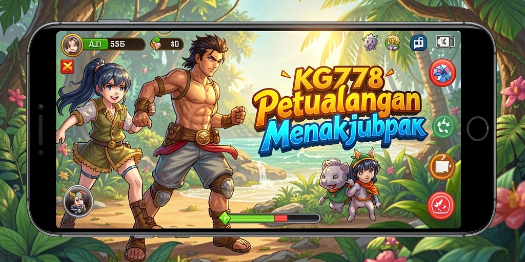 Tangkapan layar KG778 menampilkan aksi mendebarkan dalam dunia anime.