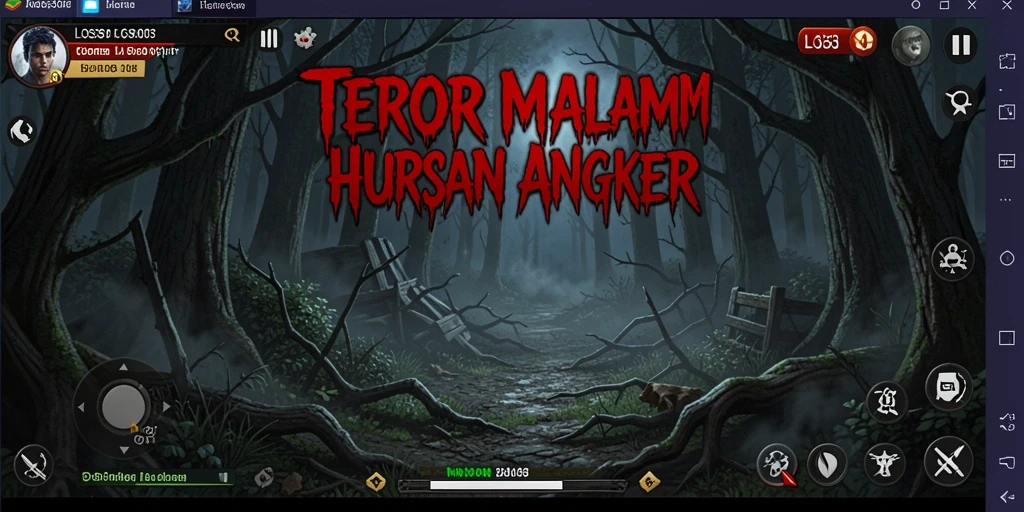 Screenshot utama menunjukkan momen menegangkan dalam gameplay LOS303.