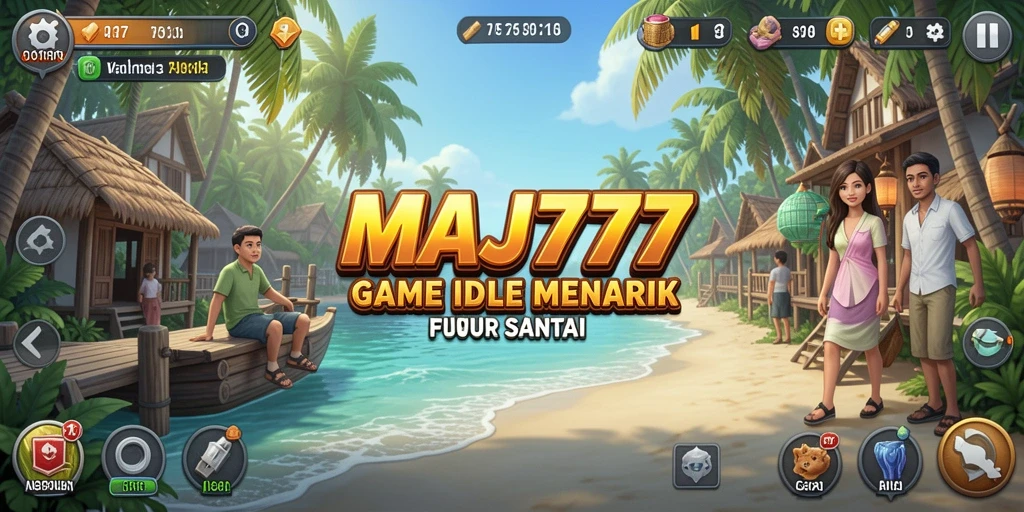 Tampilan gameplay <strong>MAJ777</strong> yang dinamis dan menarik dalam genre Idle.