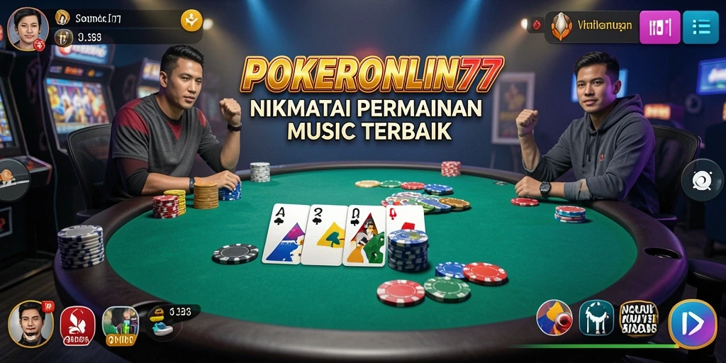 Tampilan menarik dari gameplay <strong>POKERONLIN77</strong> yang memanjakan mata.