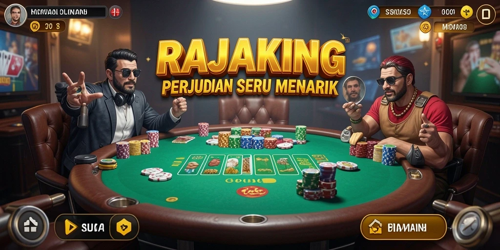Tampilan menarik dari gameplay RAJAKING yang memikat.