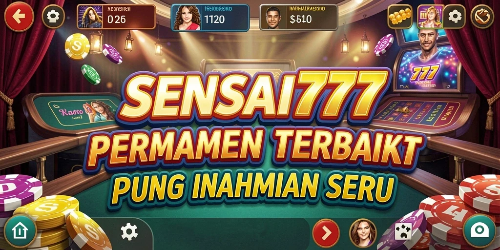 Tampilan gameplay <strong>SENSASI777</strong> yang mendebarkan dan menarik.