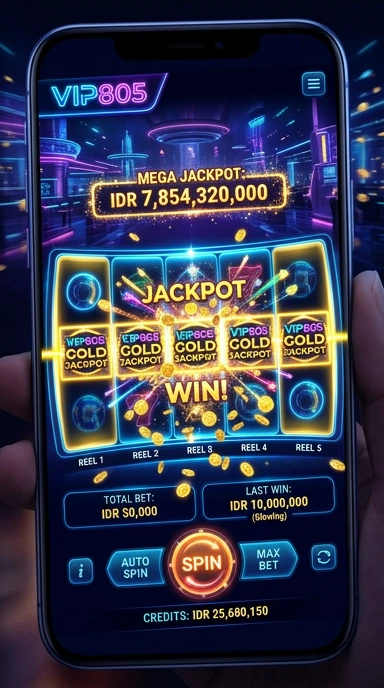 Interface vip805 yang menarik dan mudah digunakan.